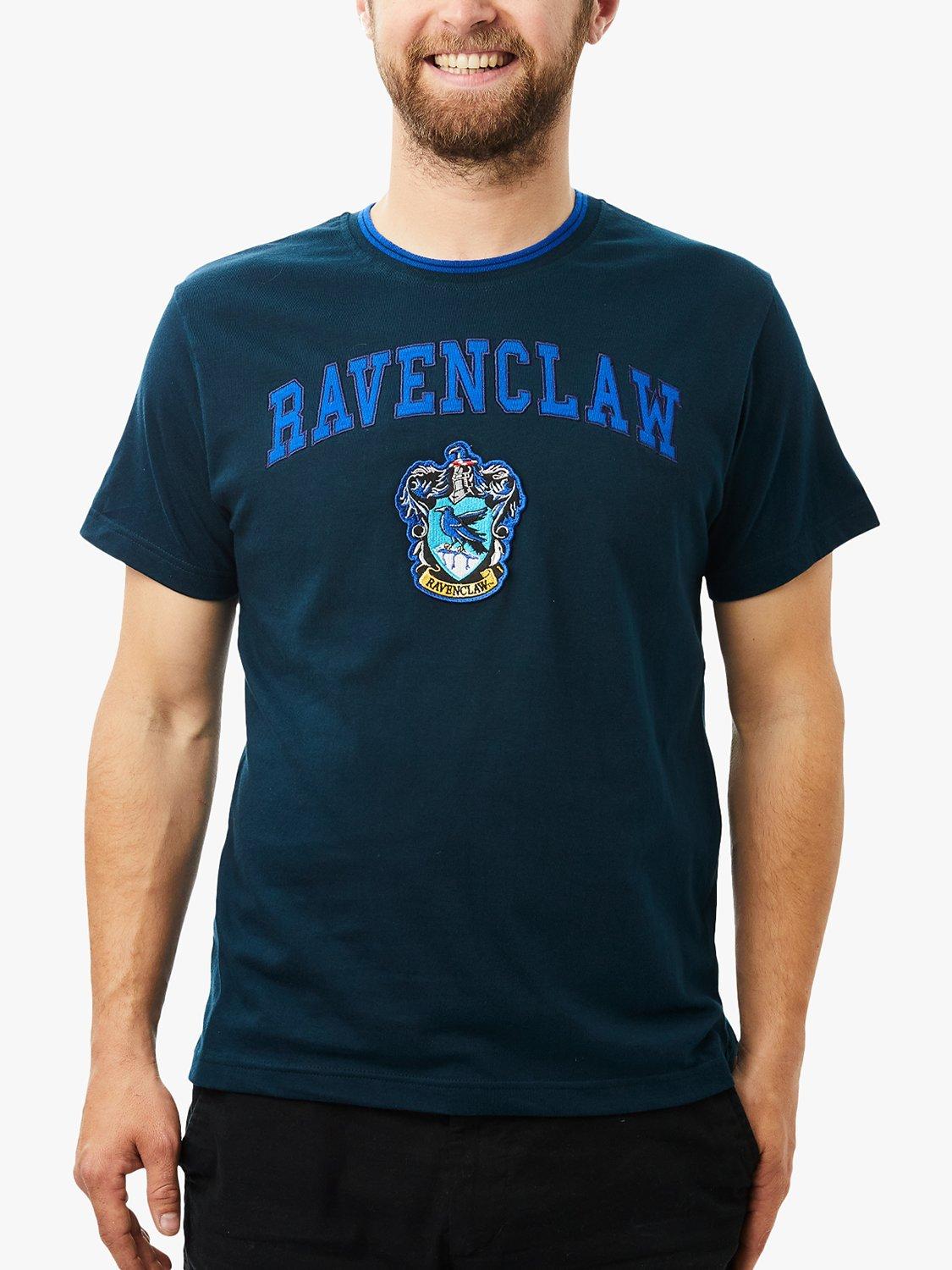 Fabric Flavours Harry Potter Ravenclaw House T-Shirt, Blue, XS