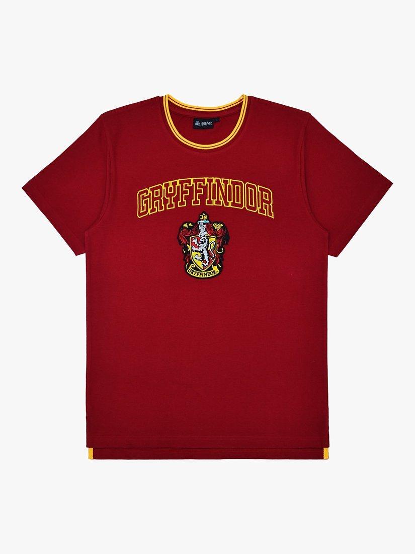 Fabric Flavours Harry Potter Gryffindor House T-Shirt, Red, XS