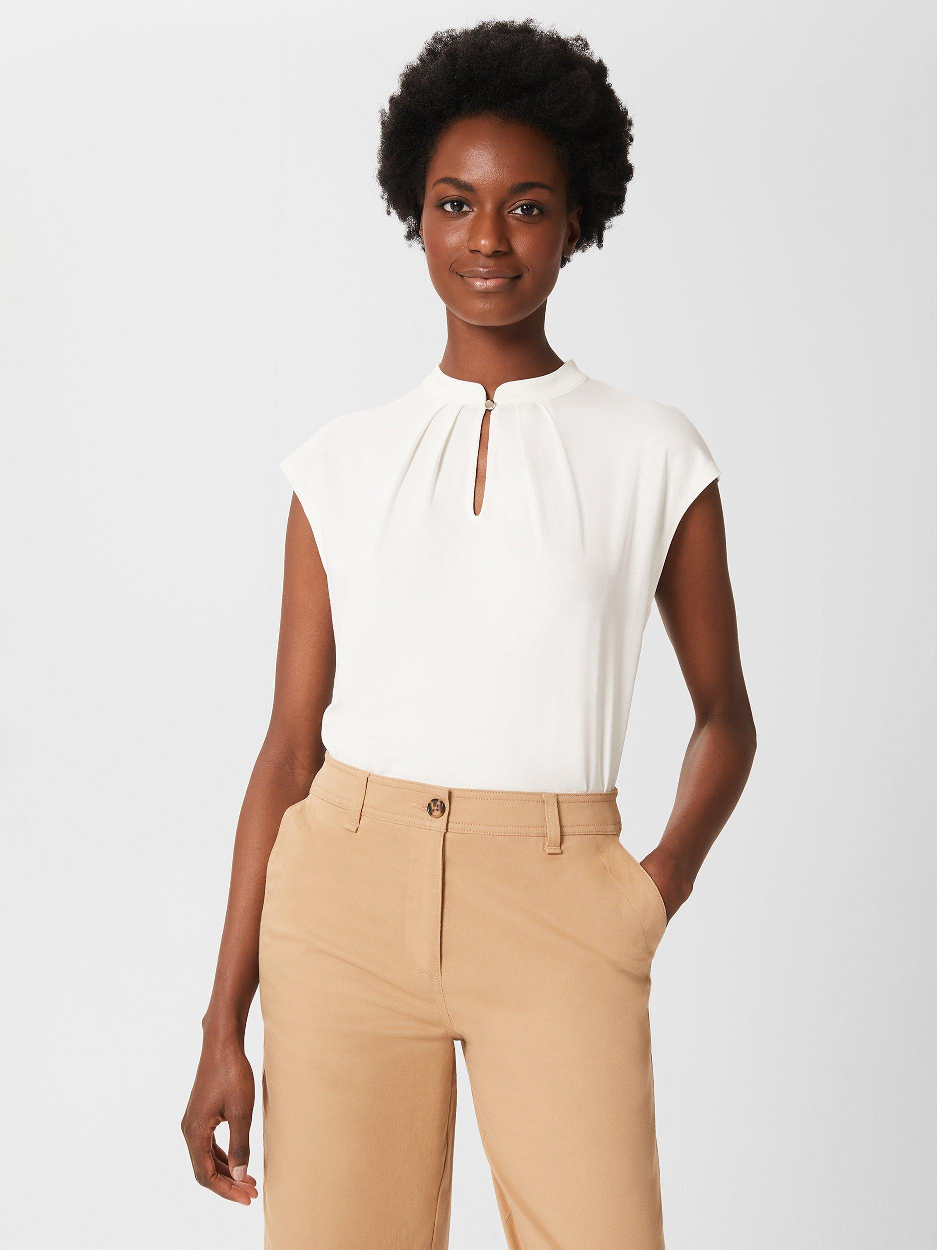 Hobbs Maeve Top, Ivory