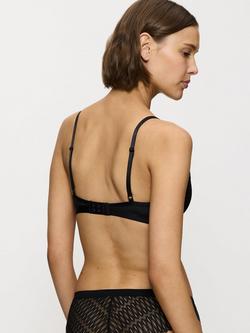 Triumph Aura Spotlight Plunge Bra - view 2, Black