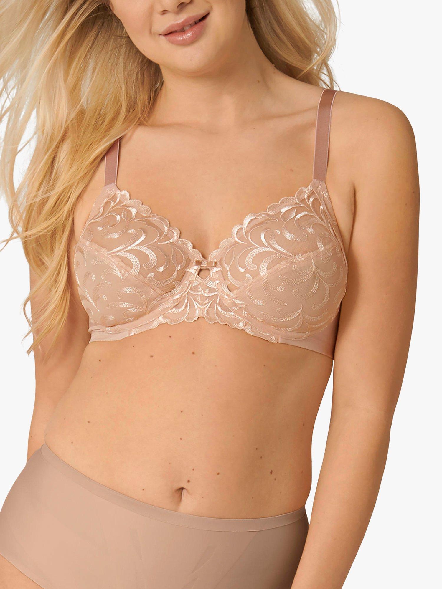 Triumph Modern Finesse Underwired Bra, Neutral Beige