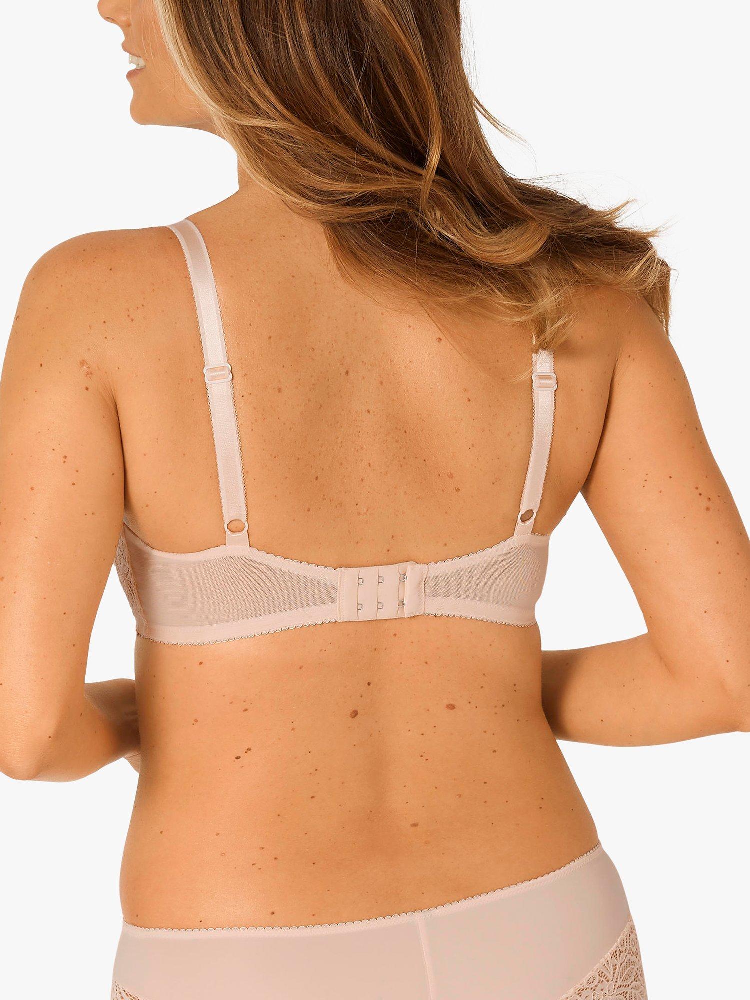 Product image 2 of 4, which shows Triumph Amourette Spotlight Padded Underwired T-Shirt Bra, Orange Highlight, 32B