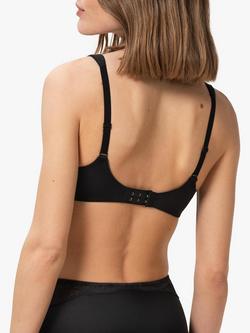 Triumph Modern Lace & Cotton Full Cup Bra - view 2, Black