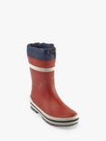 Start-Rite Kids' Puddle Wellington Boots, Red Plain