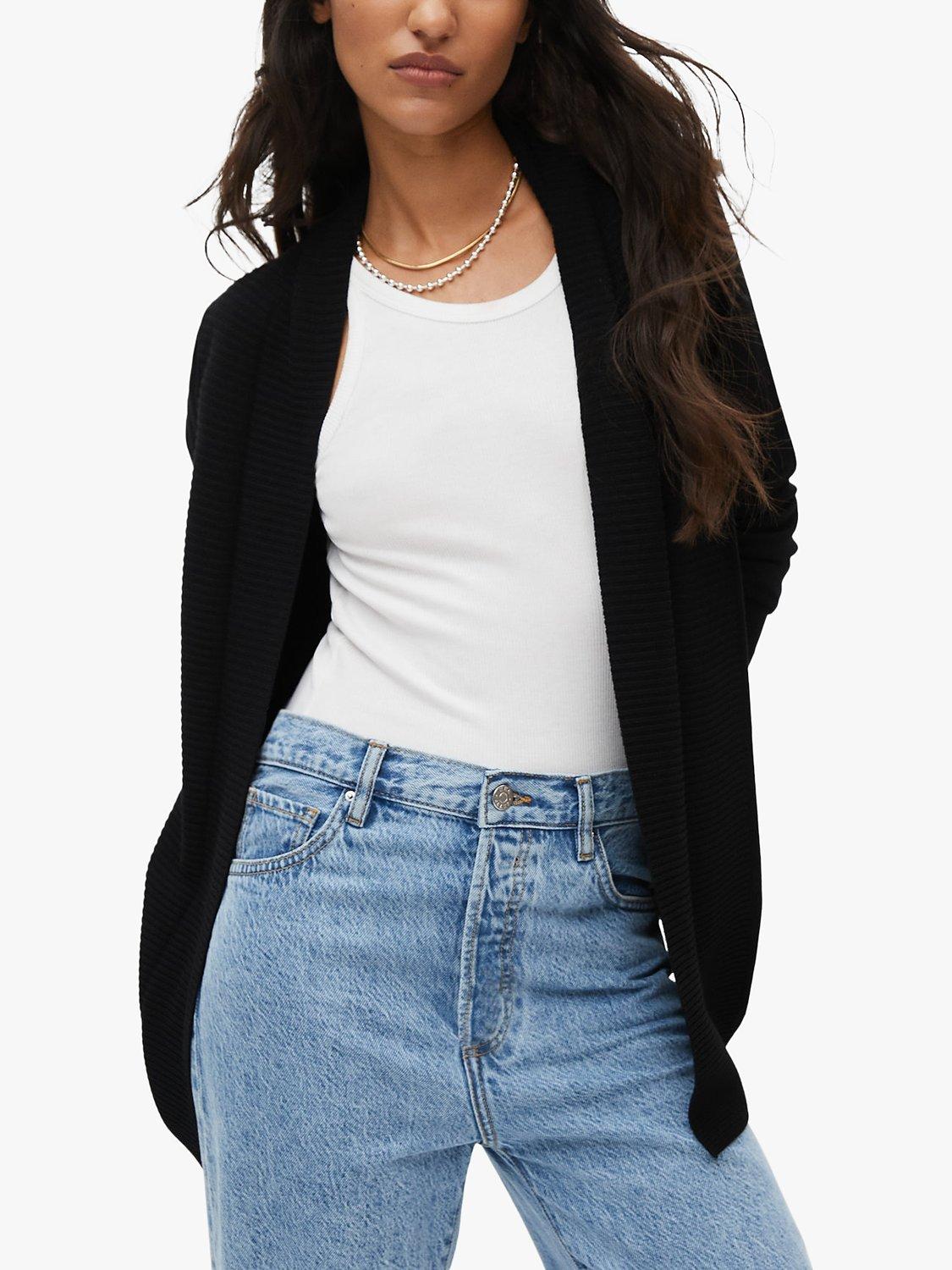 Mango Alma Open Neck Cardigan