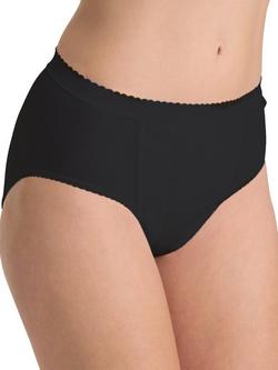 sloggi Tai Control Knickers, Pack of 2 - view 2, Black