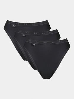 sloggi Tai Briefs, Pack of 3, Black