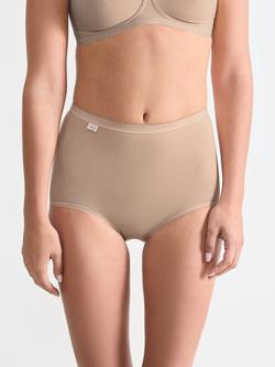 sloggi Basic+ Maxi Cotton Briefs, Pack of 3 - view 2, Skin