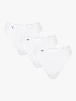 sloggi Tai Briefs, Pack of 3, White
