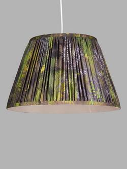 John Lewis + Matthew Williamson Ellwood Tapered Lampshade, Green/Multi, Multi Green