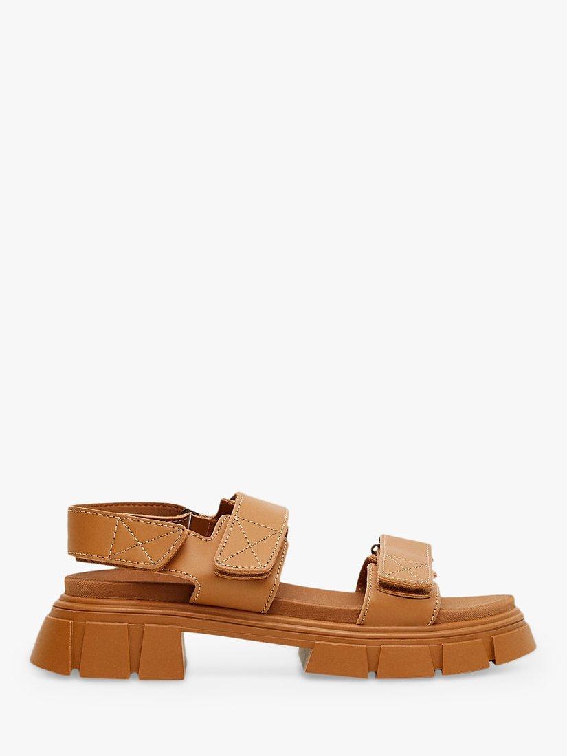 Mango Kid Strap Sandals, Rust - Copper