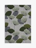 Sanderson Dandelion Clocks Indoor & Outdoor Rug, Green