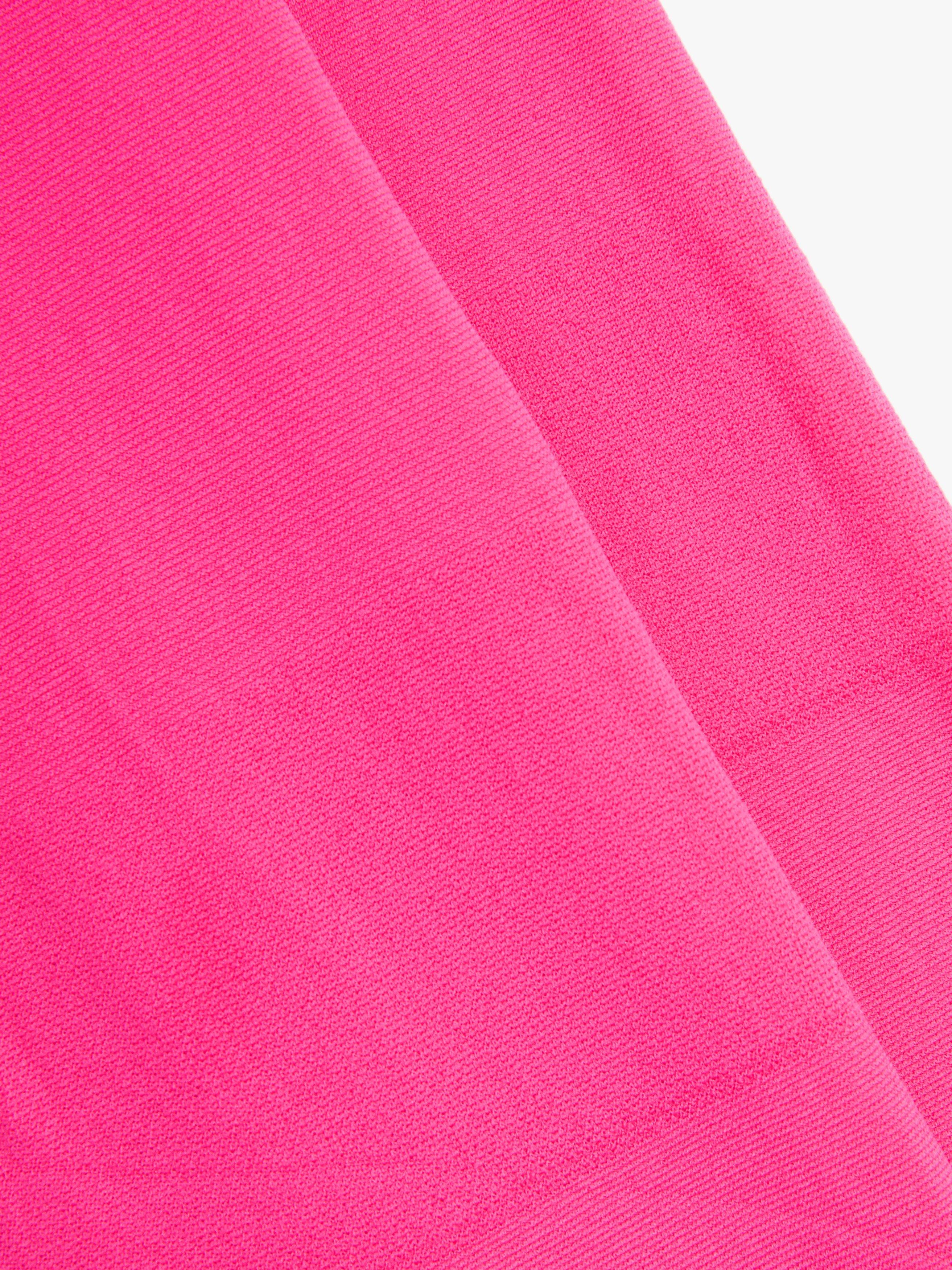 Product image 2 of 2, which shows John Lewis Kids' Opaque Tights, Pack of 2, Bright Pink, 2-3 years
