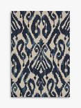 Sanderson Kasuri Indoor & Outdoor Rug, Blue