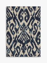 Sanderson Kasuri Indoor & Outdoor Rug, Blue