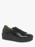 Gabor Dolly Leather Flatform Trainers