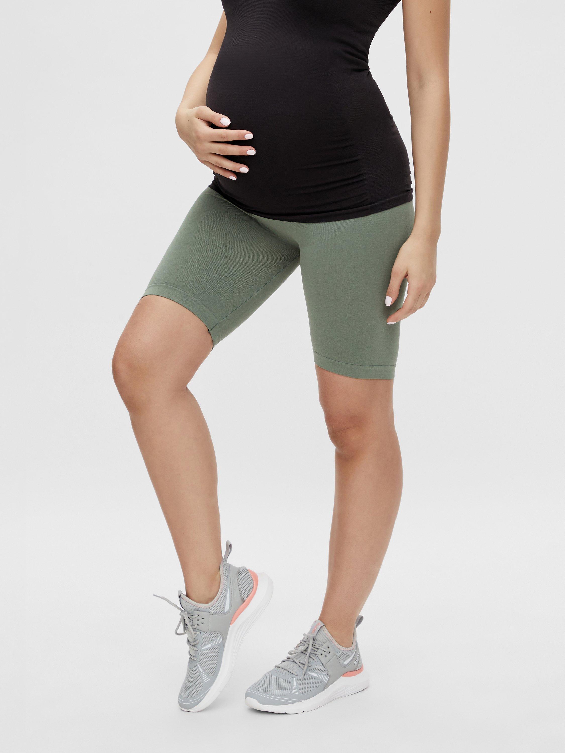 Mamalicious Tia Jeanne Maternity Shorts, Laurel Wreath