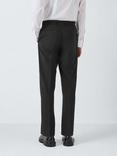 Kin Wool Blend Slim Fit Suit Trousers, Black