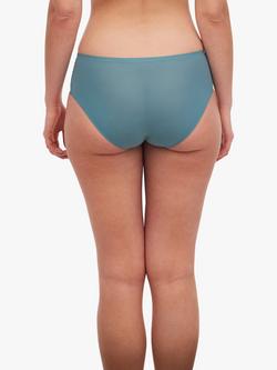 Chantelle Soft Stretch Hipster Knickers - view 2, Trellis Green