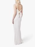 Maids to Measure Stella Spaghetti Strap Maxi Dress, Champagne Ivory