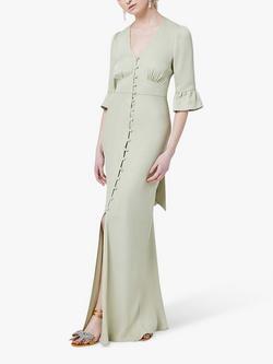 Maids to Measure Daphne Maxi Dress, Sage Green, Sage Green