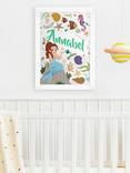 Treat Republic Personalised Mermaid Framed Print