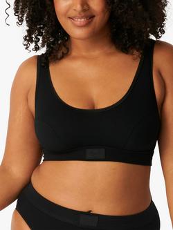 sloggi Double Comfort Crop Top, Black