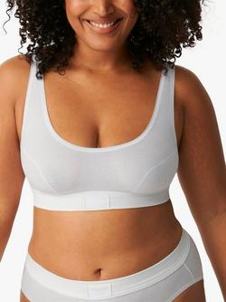 sloggi Double Comfort Crop Top, White