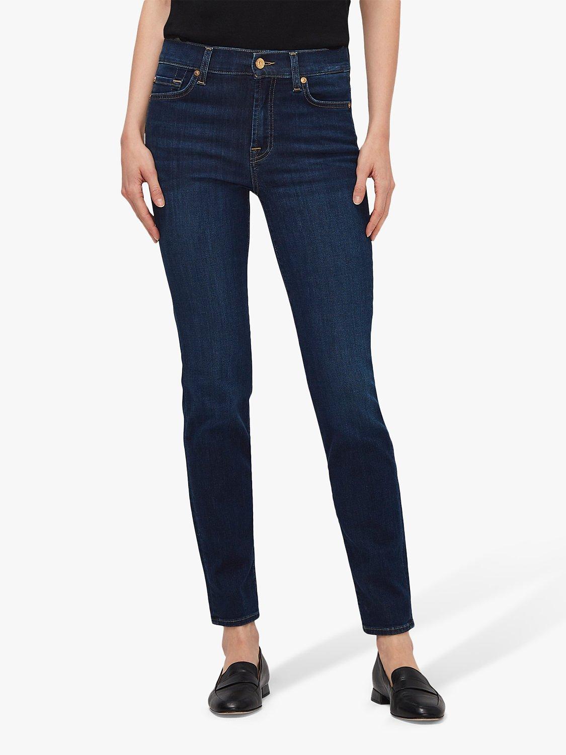 Product image 3 of 6, which shows 7 For All Mankind Roxanne B(Air) Jeans, Rinsed Indigo, 24