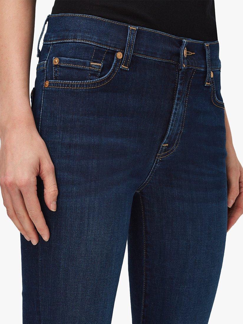 Product image 4 of 6, which shows 7 For All Mankind Roxanne B(Air) Jeans, Rinsed Indigo, 24