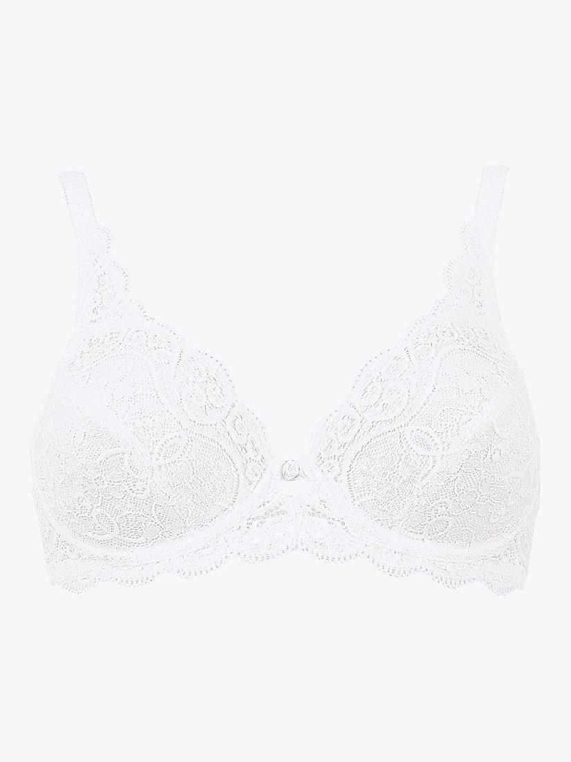 Triumph Amourette 300 Underwired Bra, White, 32B