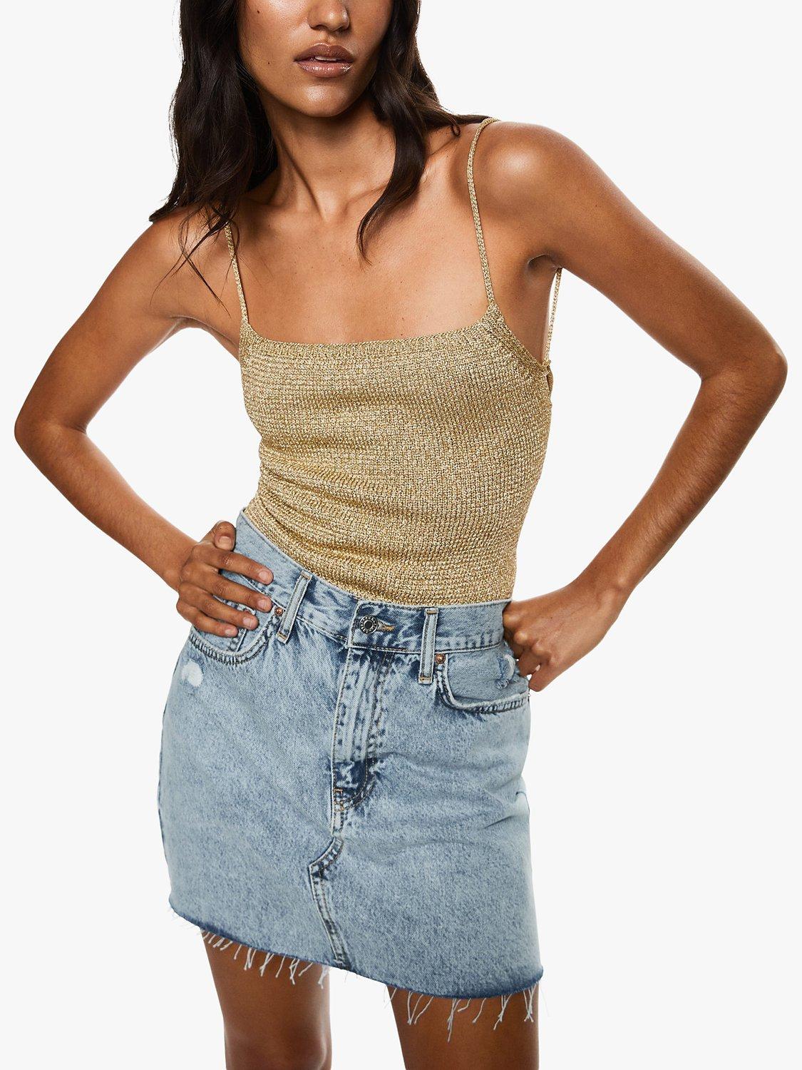 Mango Hailey Denim Mini Skirt