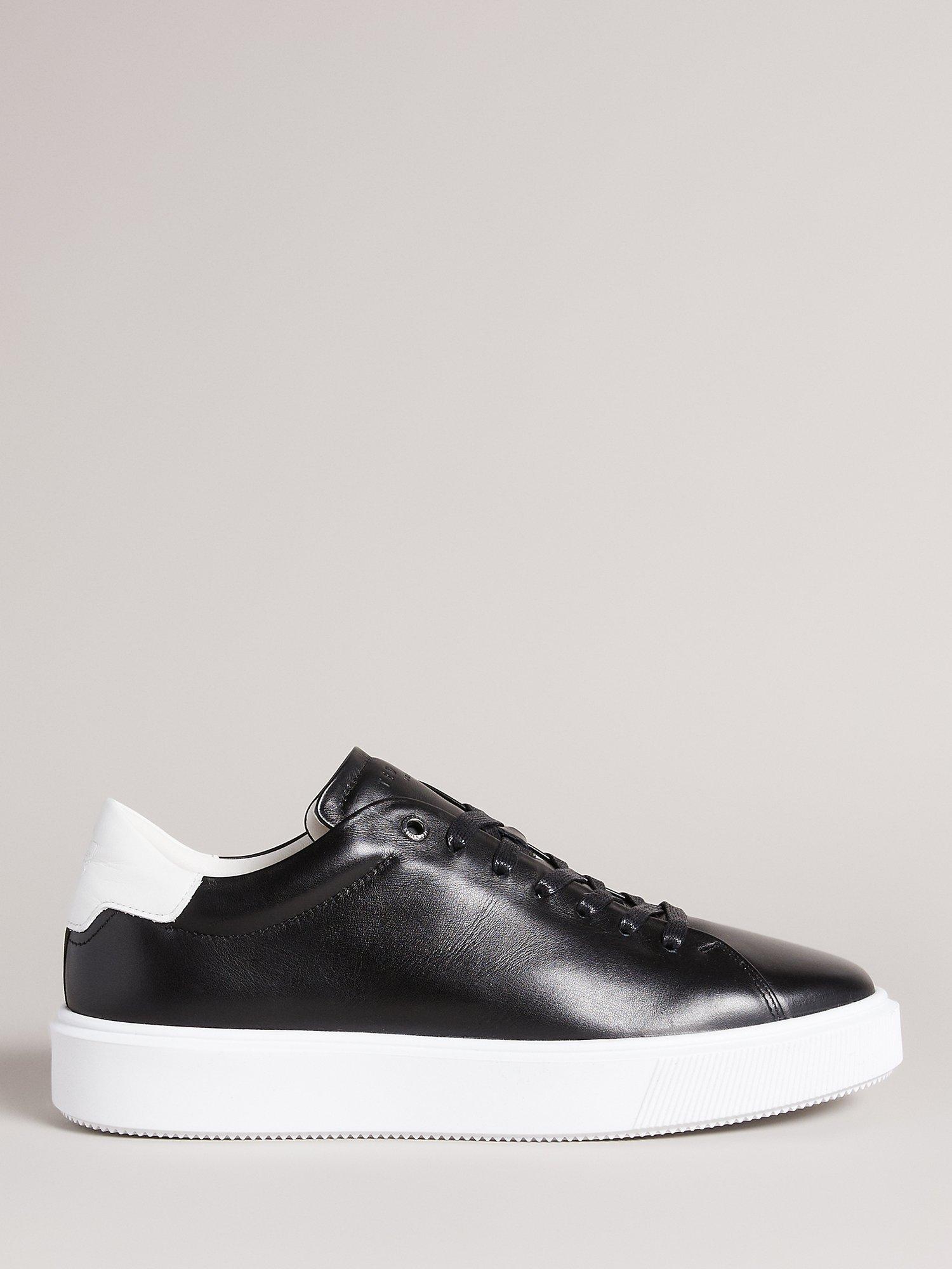 Ted Baker Breyon Leather Trainers, Black