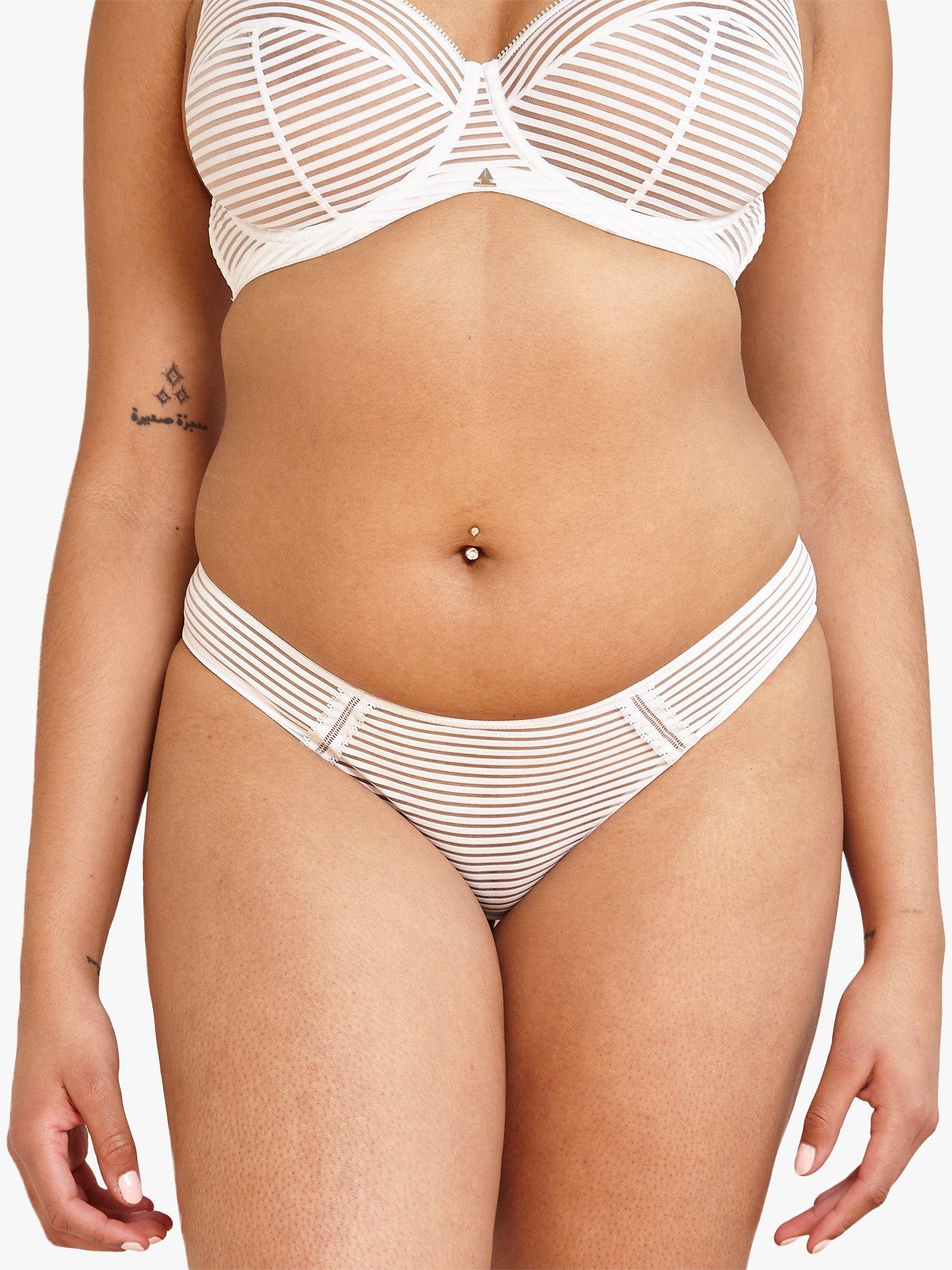 Beija London Stripes Regular Briefs, White