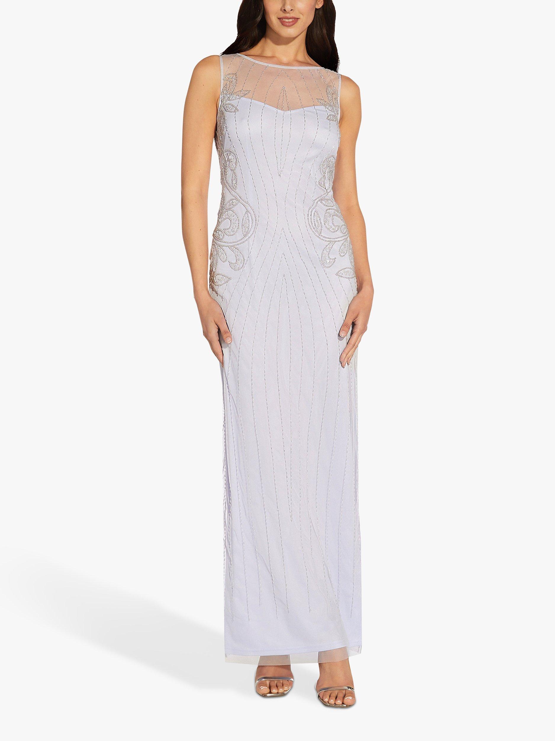 Adrianna Papell Studio Beaded Maxi Dress, Serenity