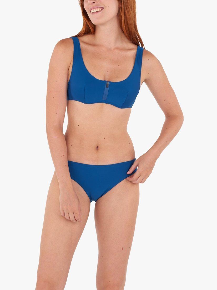 Maison Lejaby Nouvelle Vague Bikini Bottoms, Bleu Waves, 4