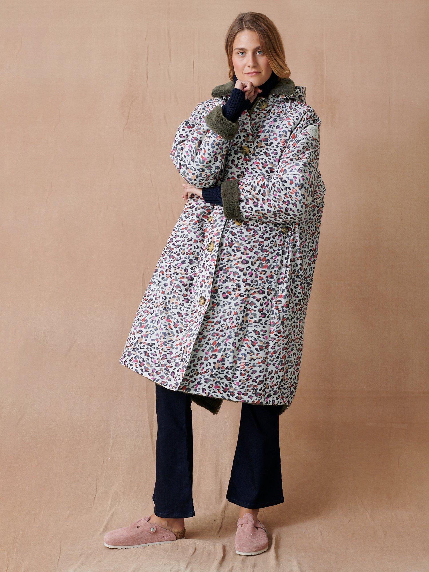 Cape Cove Snug Animal Print Changing Coat, Multi