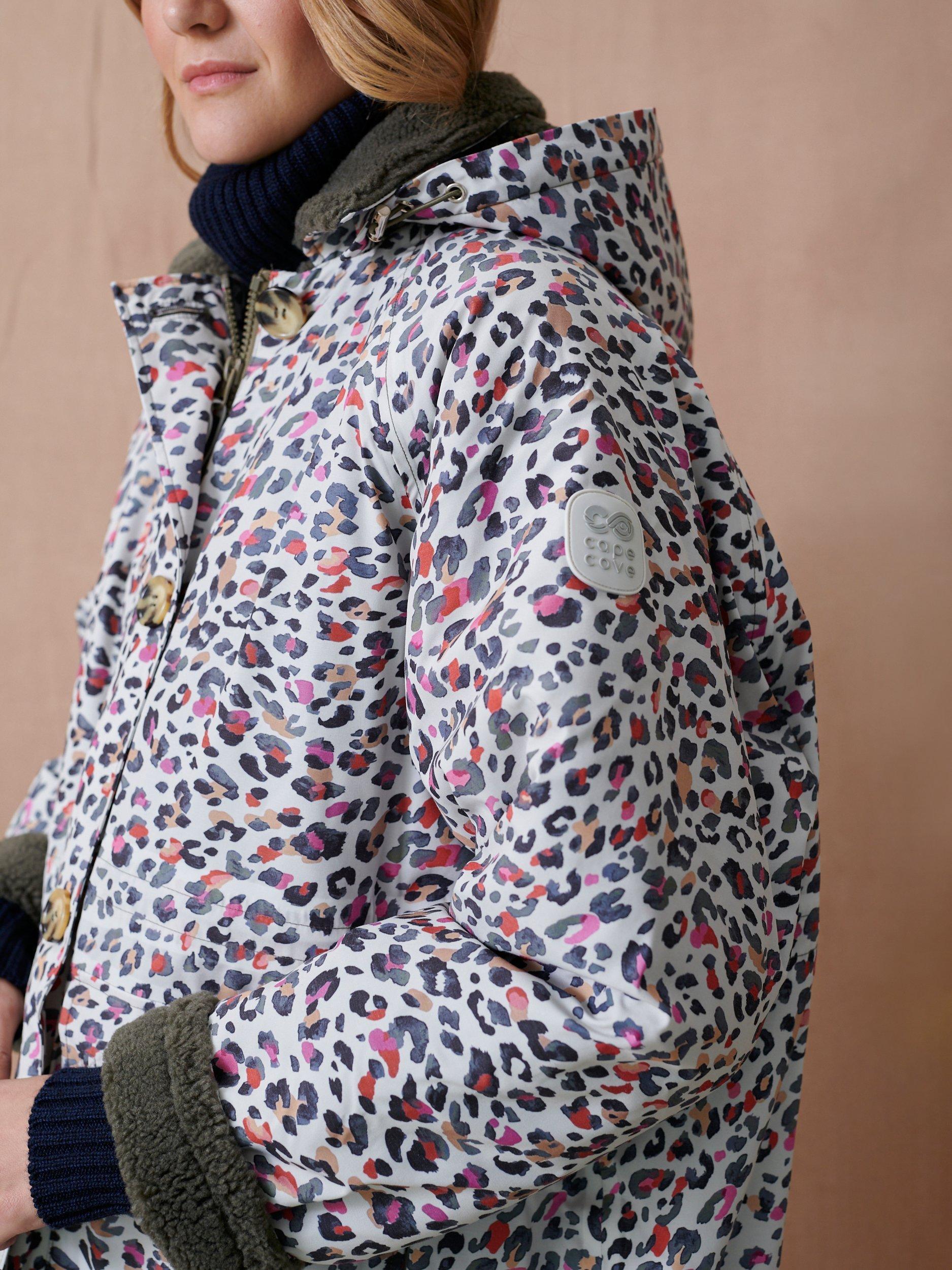 Cape Cove Snug Animal Print Changing Coat, Multi price was £299.00, price now £210.00
