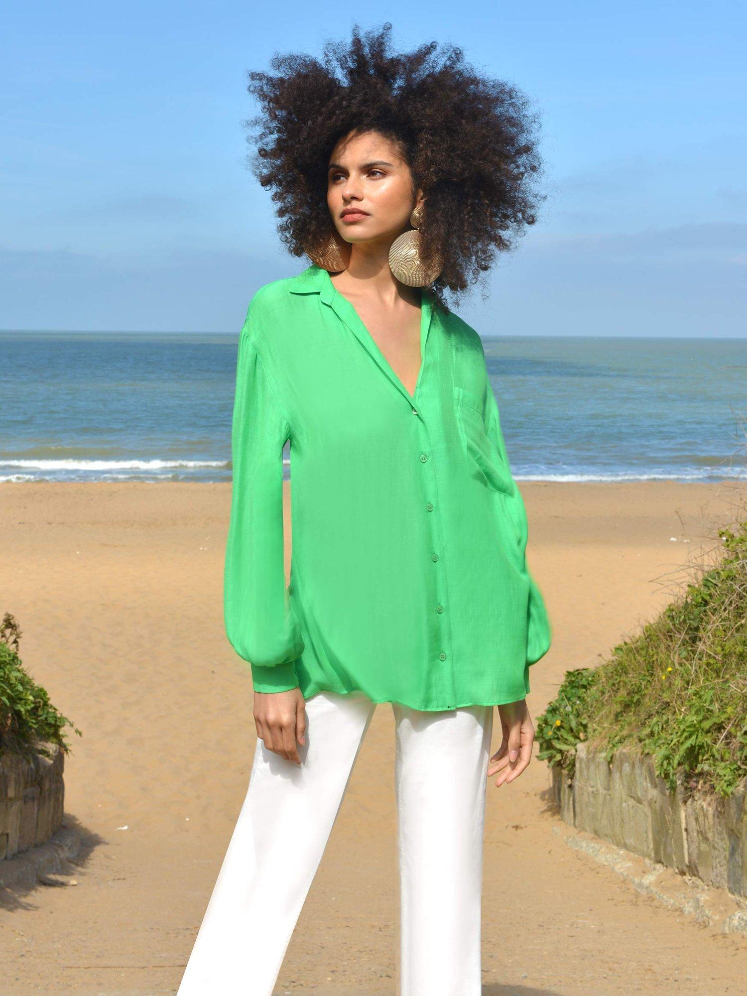Ro&Zo Oversized Pocket Shirt