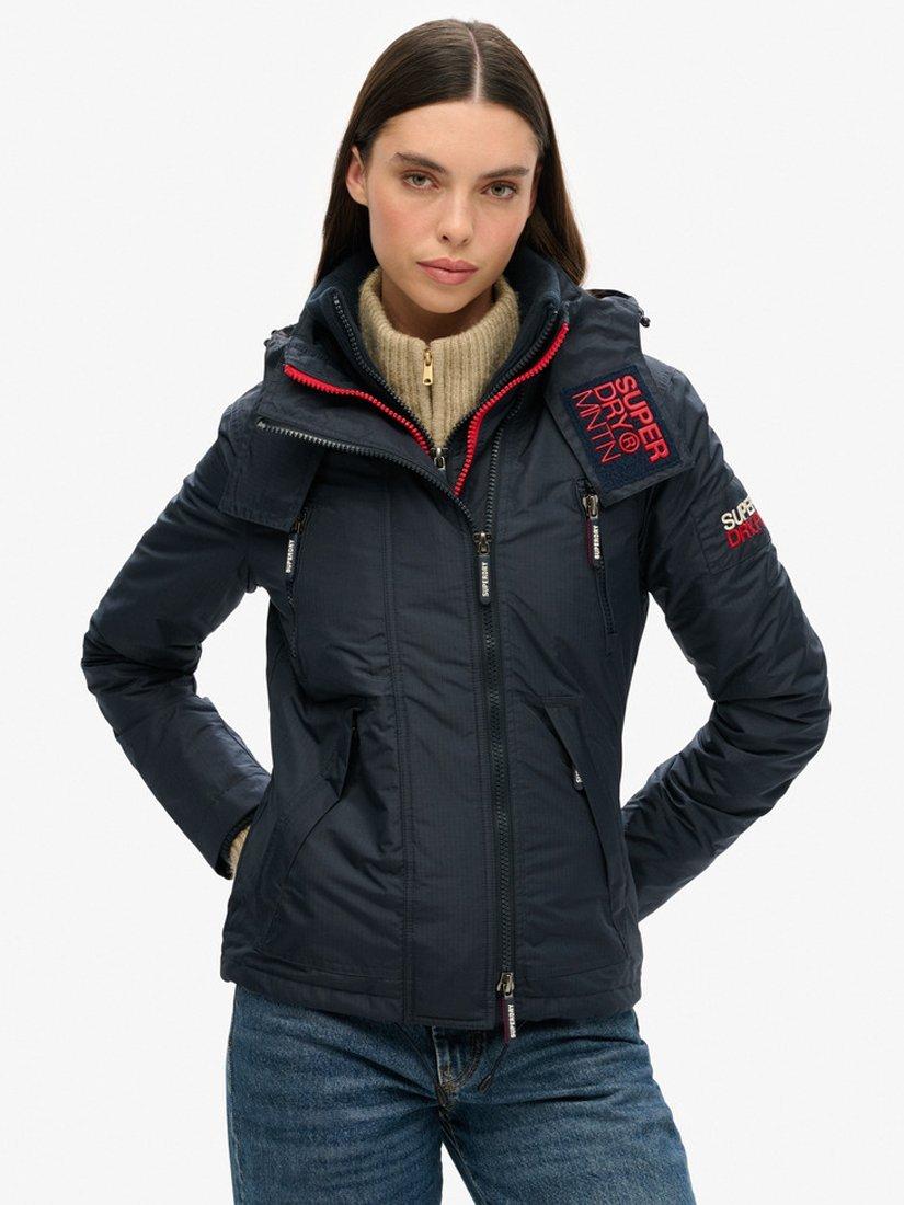 Product image 6 of 7, which shows Superdry Mountain SD Windcheater Jacket, Nordic Chrome Navy, 6