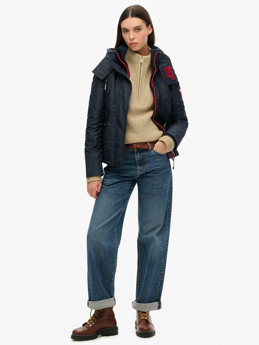 Product image 4 of 7, which shows Superdry Mountain SD Windcheater Jacket, Nordic Chrome Navy, 6