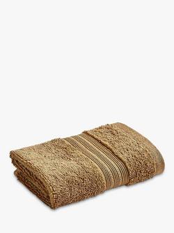 Christy Organic Cotton Twist Yarn Towels, Caramel