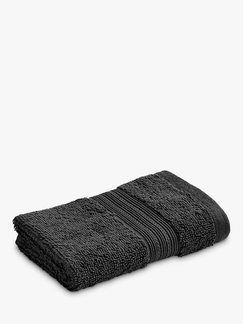 Christy Organic Cotton Twist Yarn Towels Cinder