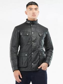 Barbour International Tourer Duke Waxed Jacket, Black