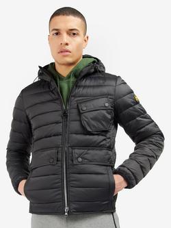 Barbour International Ouston Padded Jacket, Black