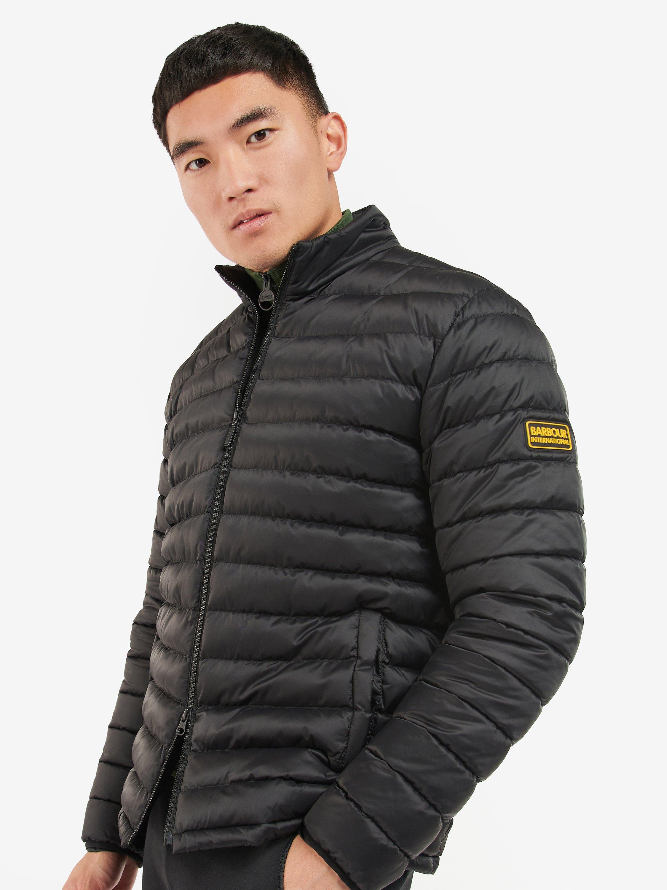 Barbour ariel quilted jacket black on sale