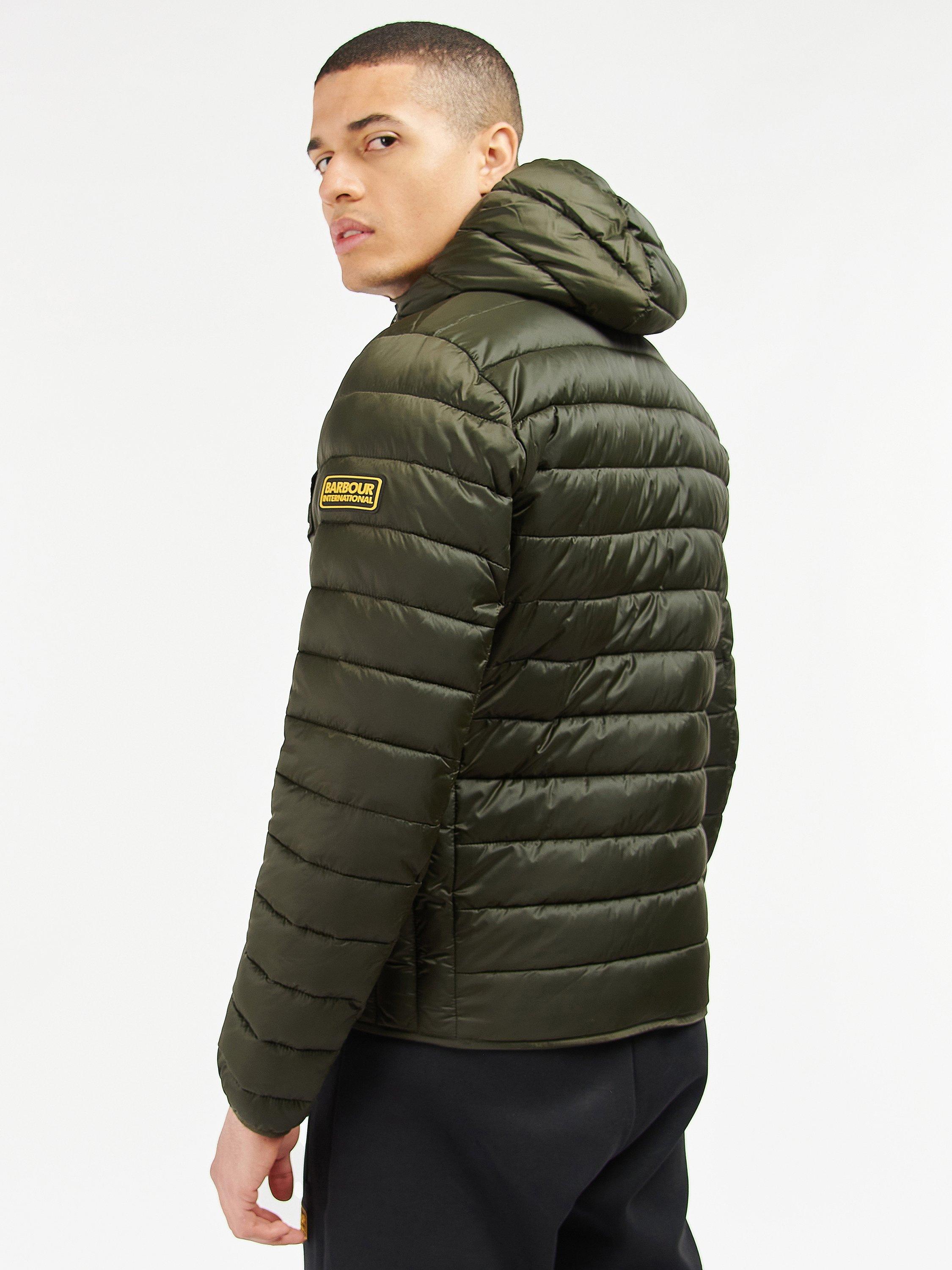 Barbour International Ouston Padded Jacket Olive