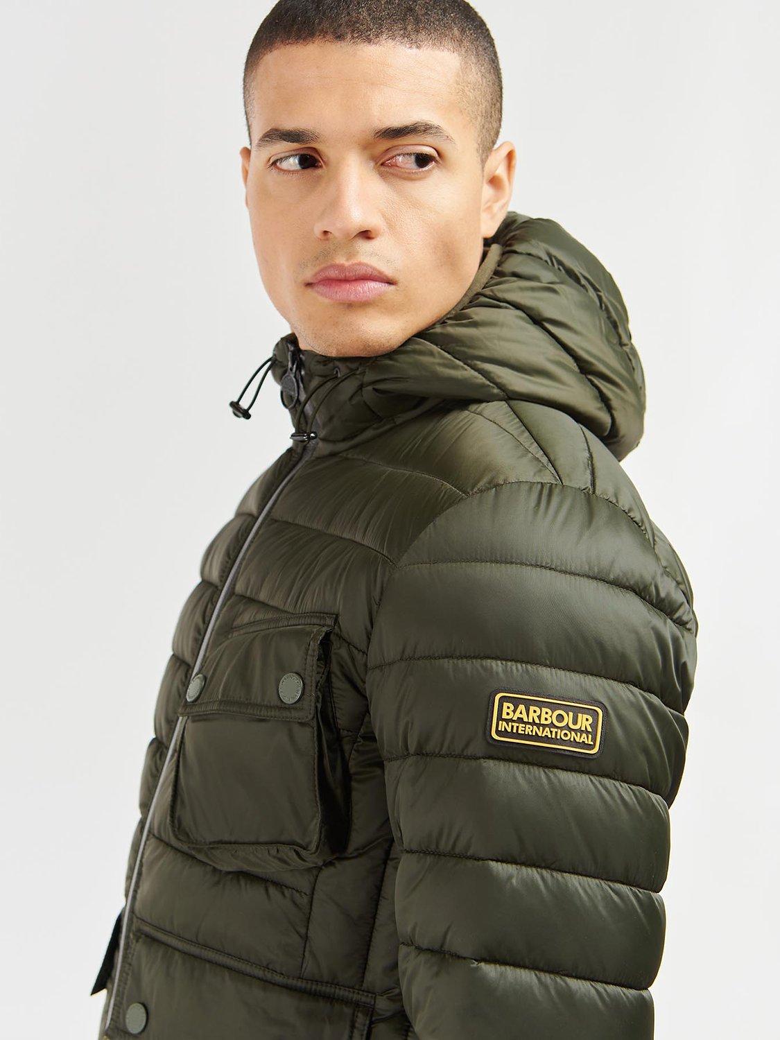 Barbour ouston olive online