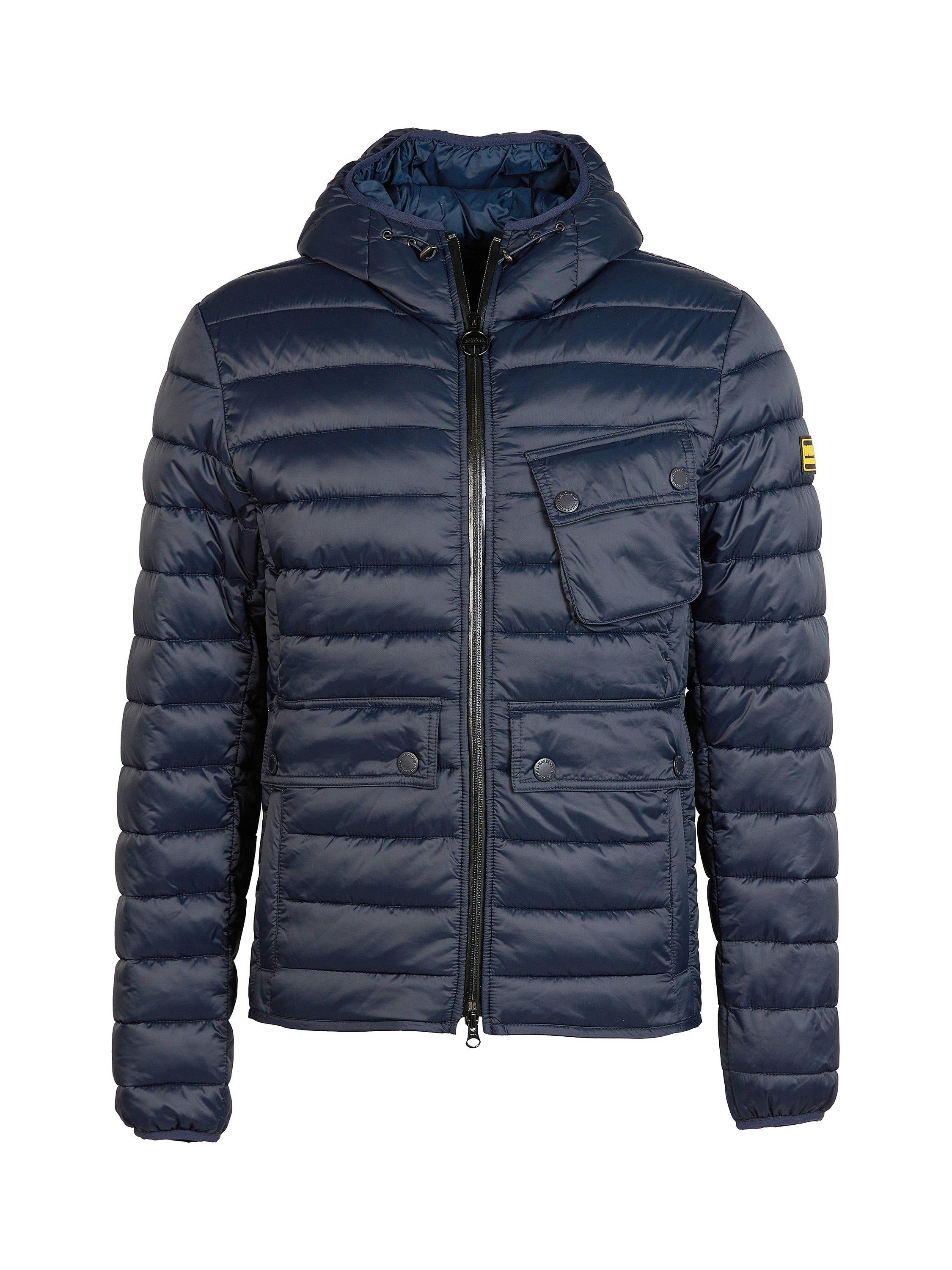 Barbour international men's ouston quilted jacket best sale