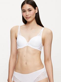 Triumph Amourette Spotlight Padded Underwired T-Shirt Bra, White